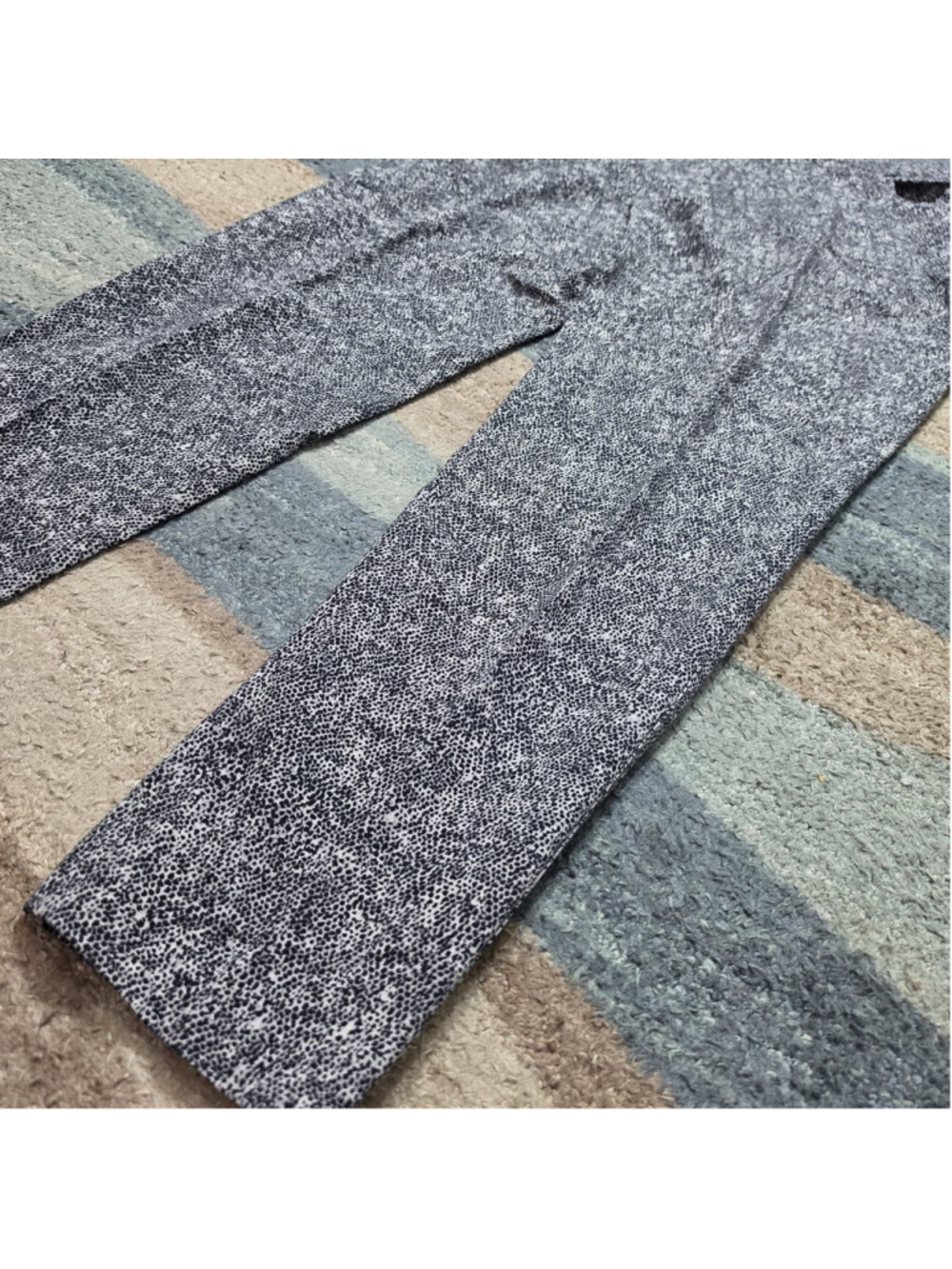 Dana Buchman Dress Pants Womens Size 14 NWT Black White Animal Print Stretch - Picture 7 of 12